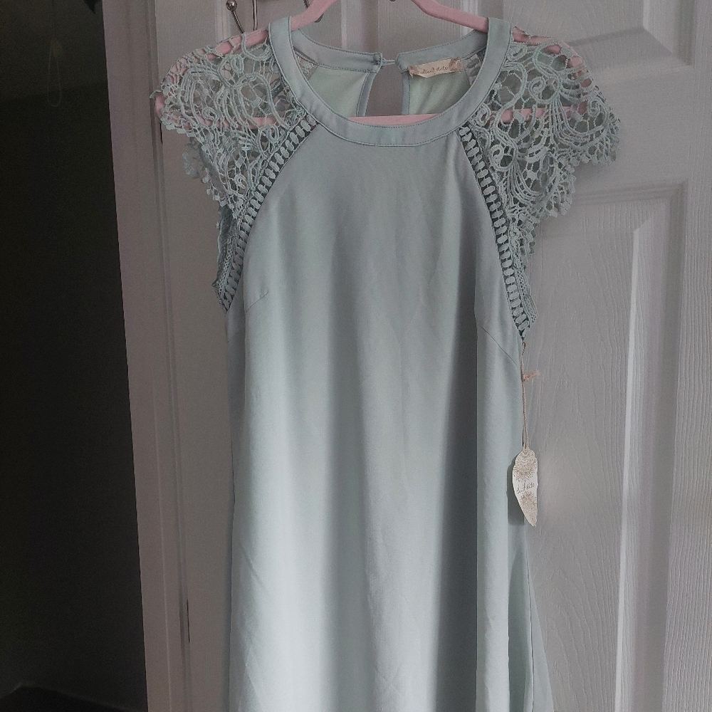 Altar'd State Light Sage Slip Dress NWT Small